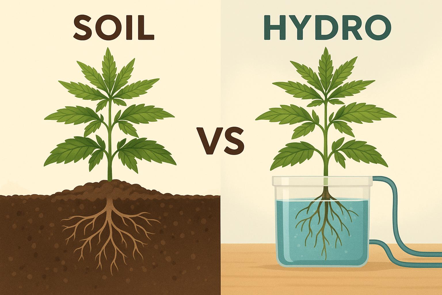 Soil vs Hydro Growing: Which Method Is Better?